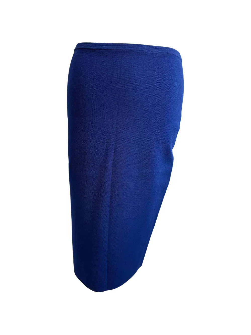Diane Von Furstenberg Vintage Knitted pencil skirt - Blu