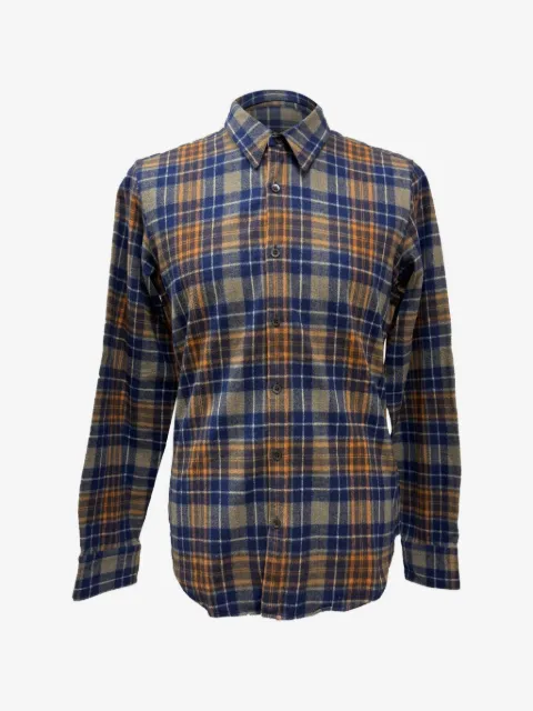Dries Van Noten Pre-Owned plaid button-down shirt