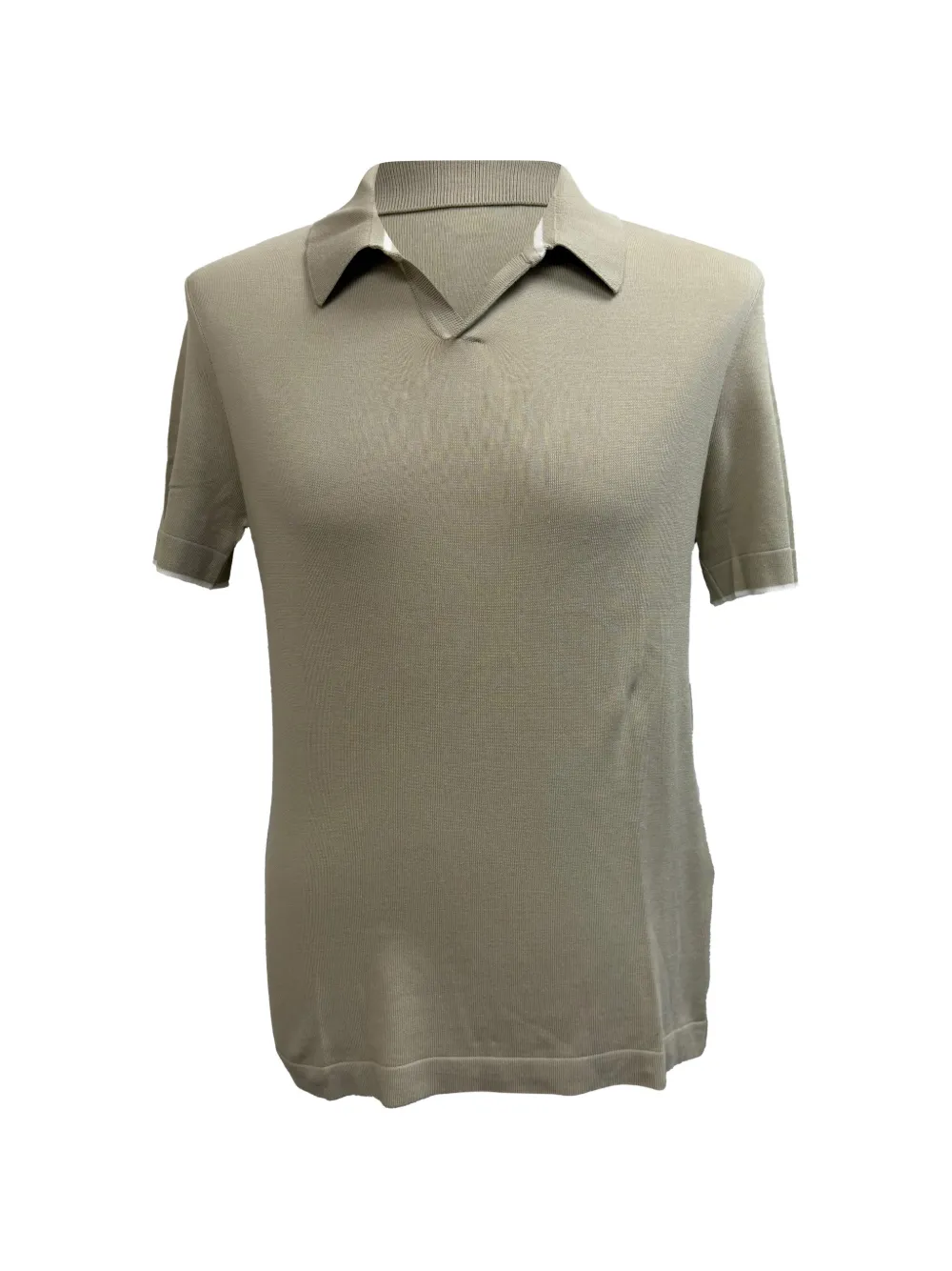 Jil Sander Pre-Owned Knitted short-sleeve polo shirt - Toni neutri