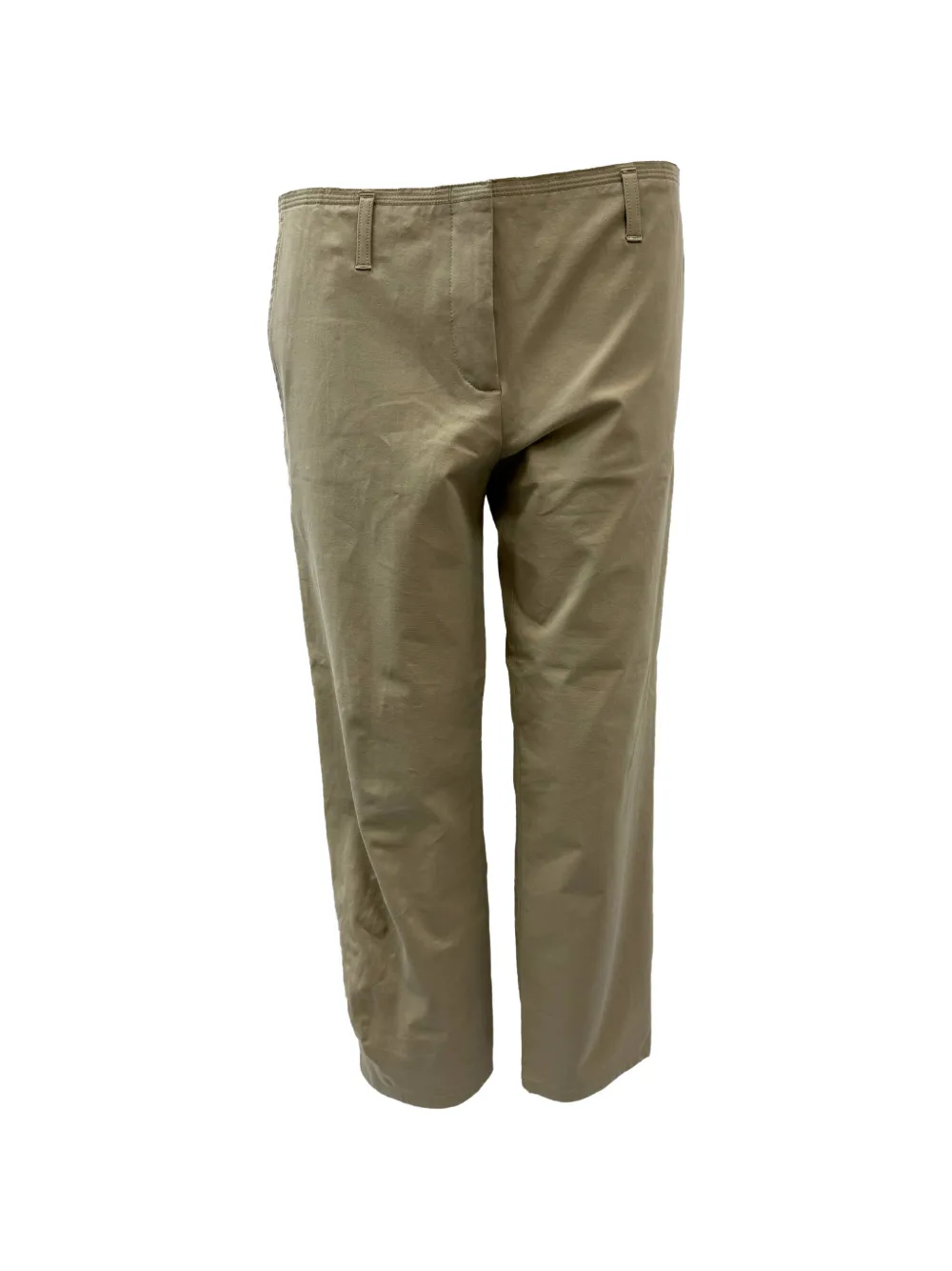 Prada Pre-Owned low-rise cropped trousers - Toni neutri