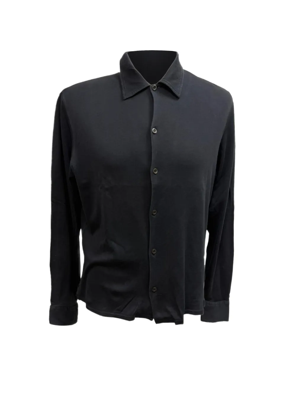 Prada Pre-Owned button-down long-sleeve shirt - Schwarz
