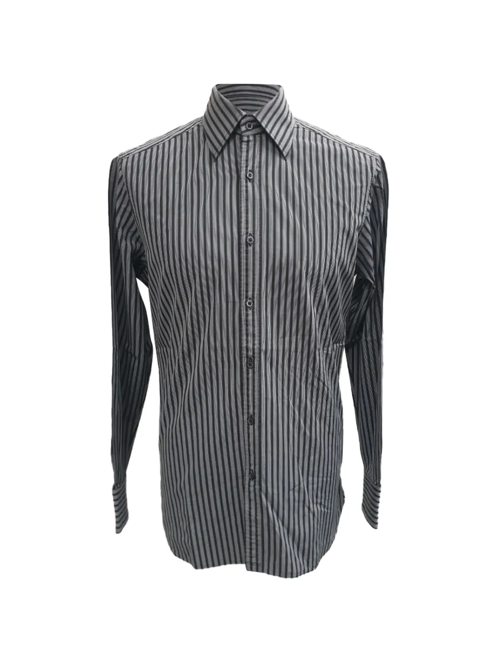 Gucci Pre-Owned striped button-down shirt - Nero
