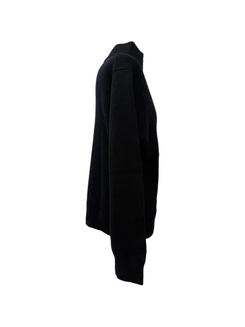 Theory Half-zipped knitted sweater