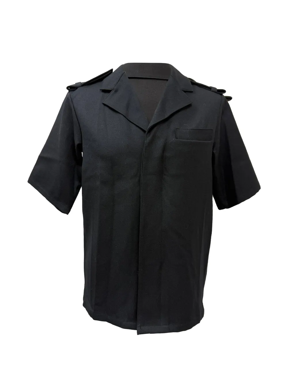 Prada Pre-Owned hidden-button epaulette shirt - Schwarz