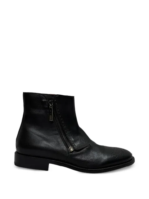 Etro Vintage brogue-detail ankle boots