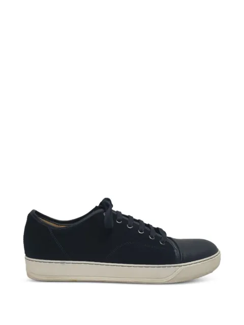 Lanvin Pre-Owned lace-up toecap sneakers