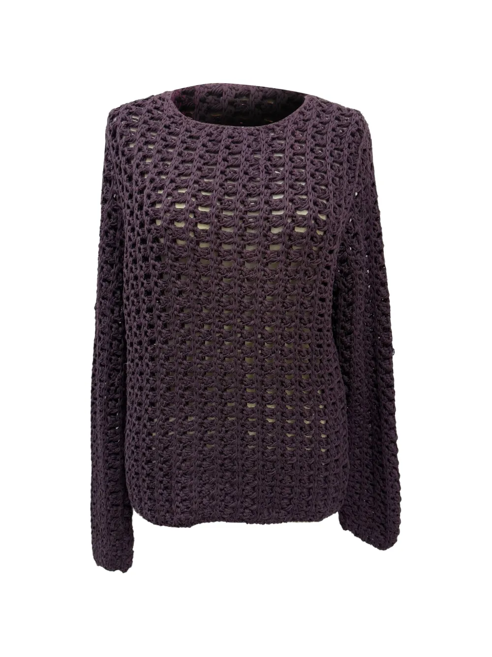 Gucci Pre-Owned crochet knitted sweater - Viola