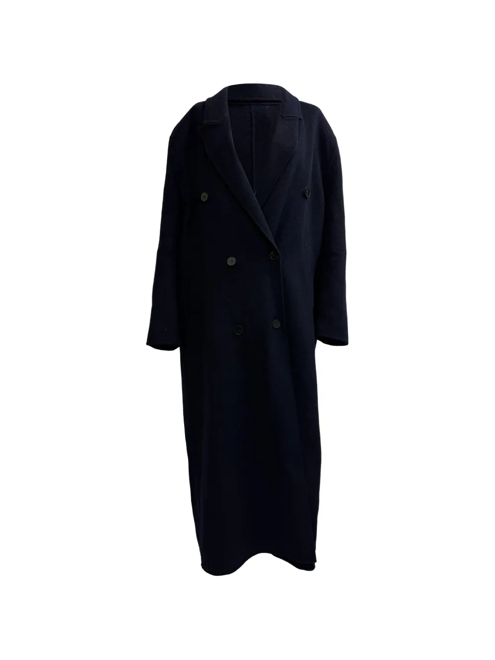 The Frankie Shop Double-breasted peak-lapel coat - Blu