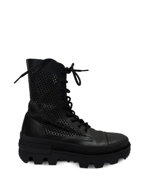 Moncler Vintage Carinne perforated ankle boots