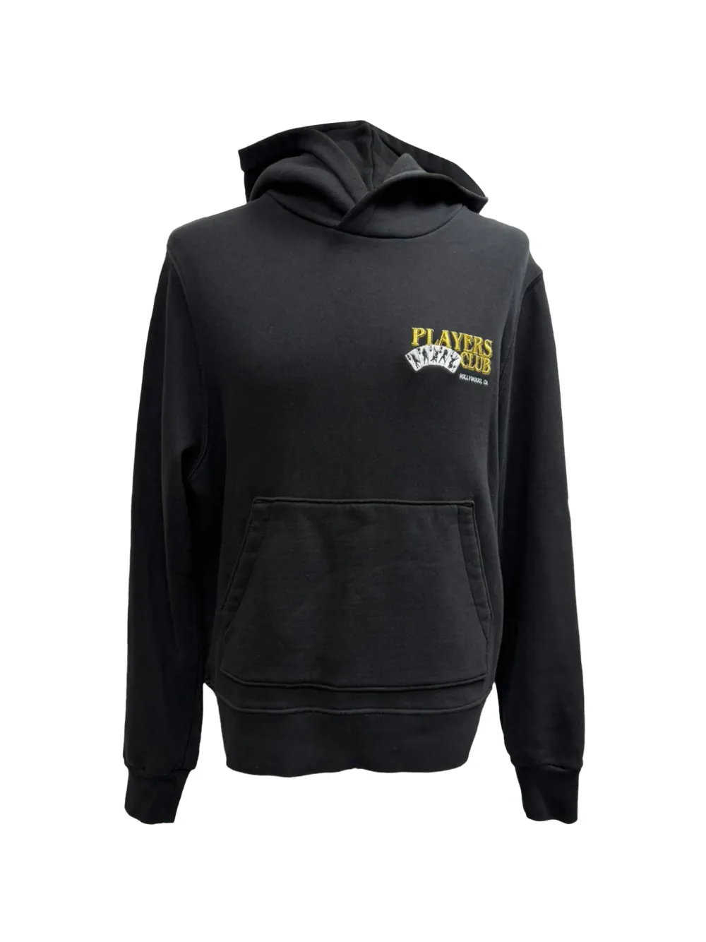 AMIRI Players Club printed hoodie - Black