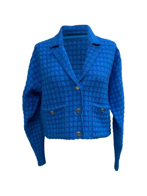SANDRO blazer corto de tweed