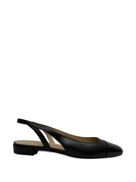 Stuart Weitzman Sleek slingback ballet flats