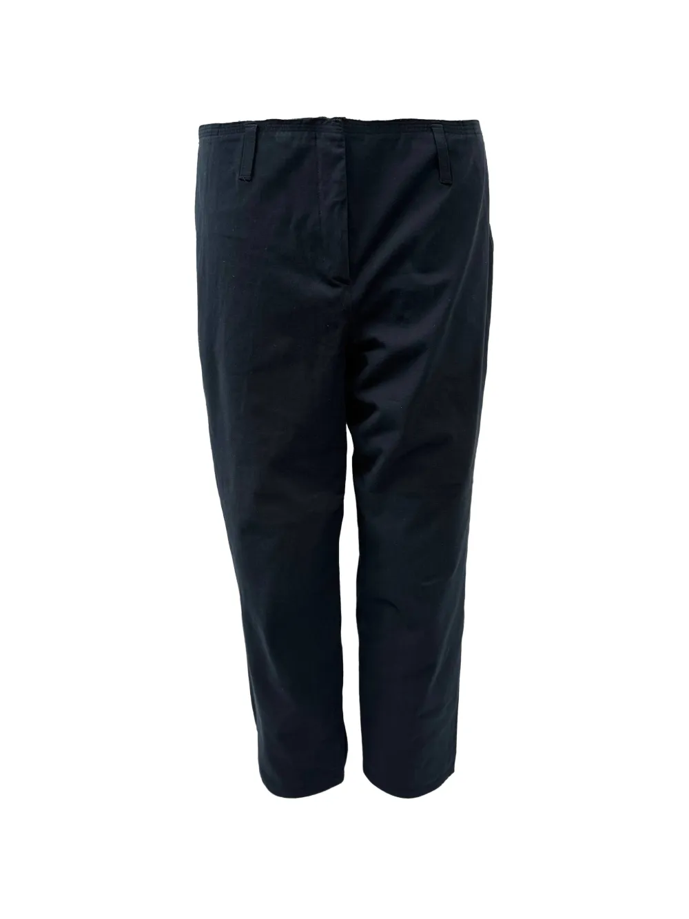 Prada Prada Pre-Owned low-rise cropped trousers - Blau