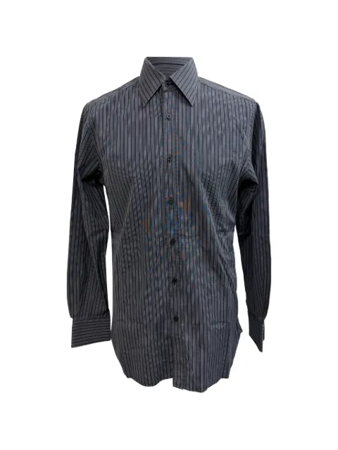 Gucci Pre-Owned Striped button-down shirt