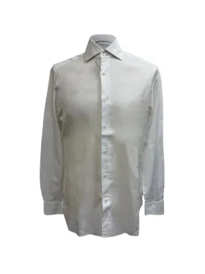 Ermenegildo Zegna Vintage ロングスリーブ シャツ | ホワイト
