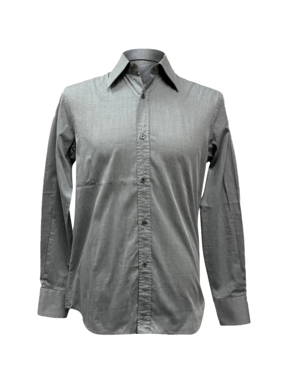Gucci Pre-Owned long-sleeve button-up shirt - Grigio