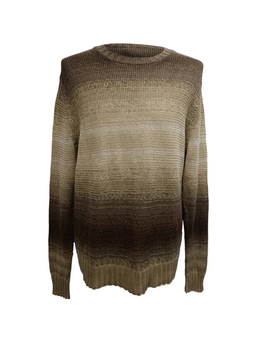 Lauren Ralph Lauren ombre knitted sweater - Marrone