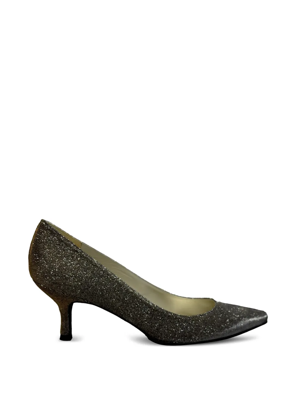 Pre-owned Stuart Weitzman Power 50 Pointed-toe Pumps In Silver
