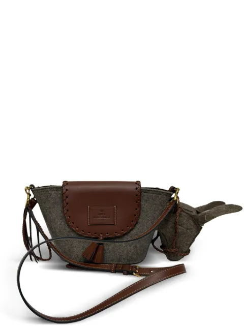 Anya Hindmarch Donkey felt crossbody bag