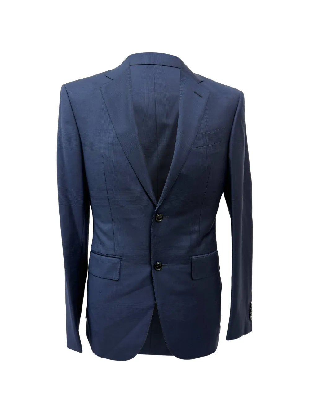 Ermenegildo Zegna Vintage Plaid blazer trousers set - Blu