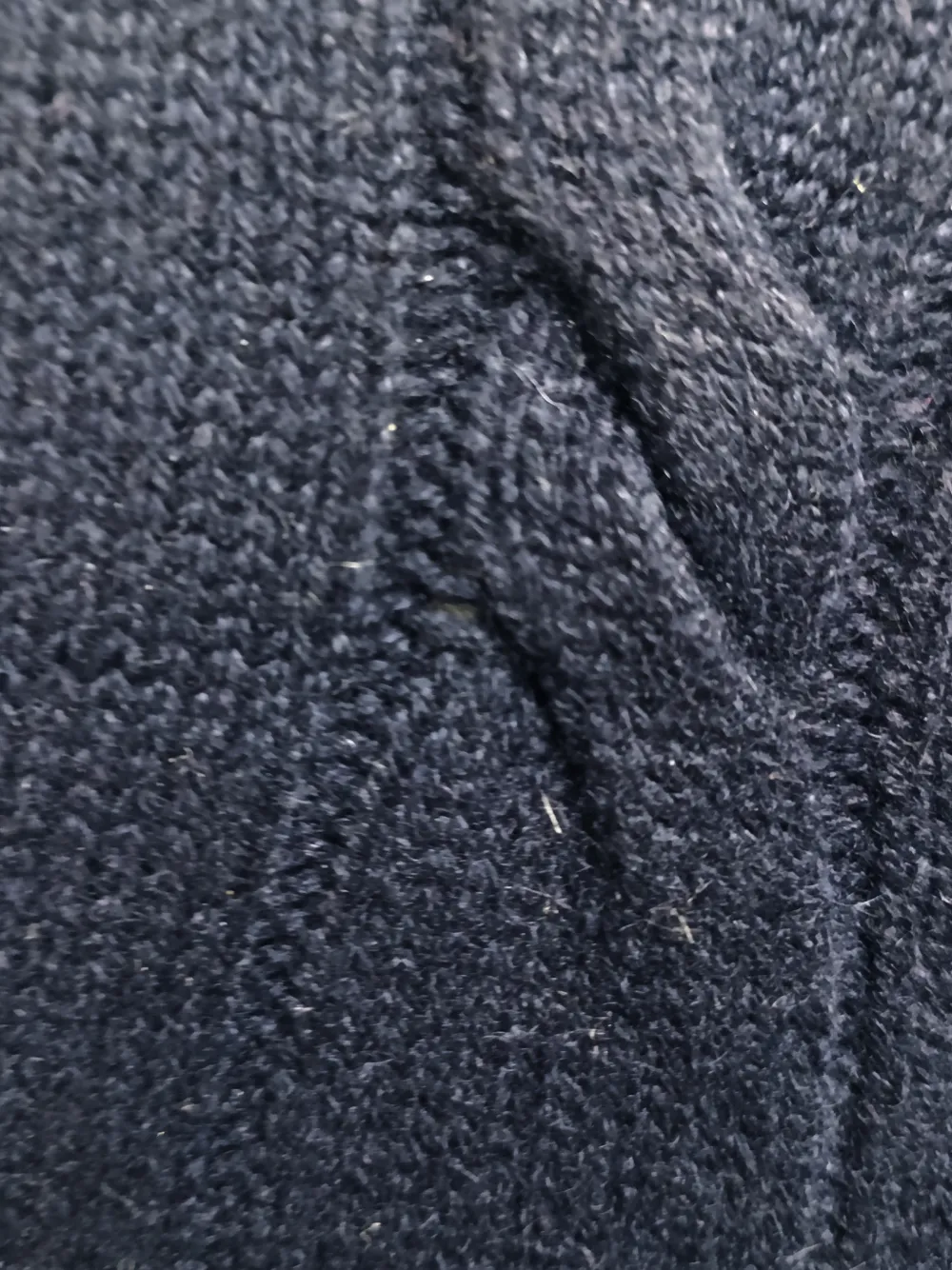 Loro Piana Pre-Owned cable-knit crew-neck sweater - Blu