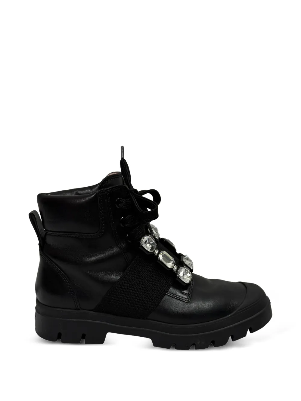 Roger Vivier Vintage Walky Viv' crystal-embellished ankle boots - Schwarz