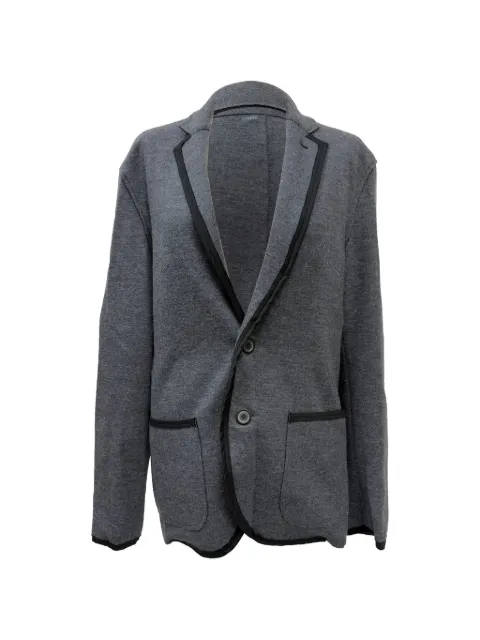Lanvin Pre-Owned Single-breasted notch collar blazer