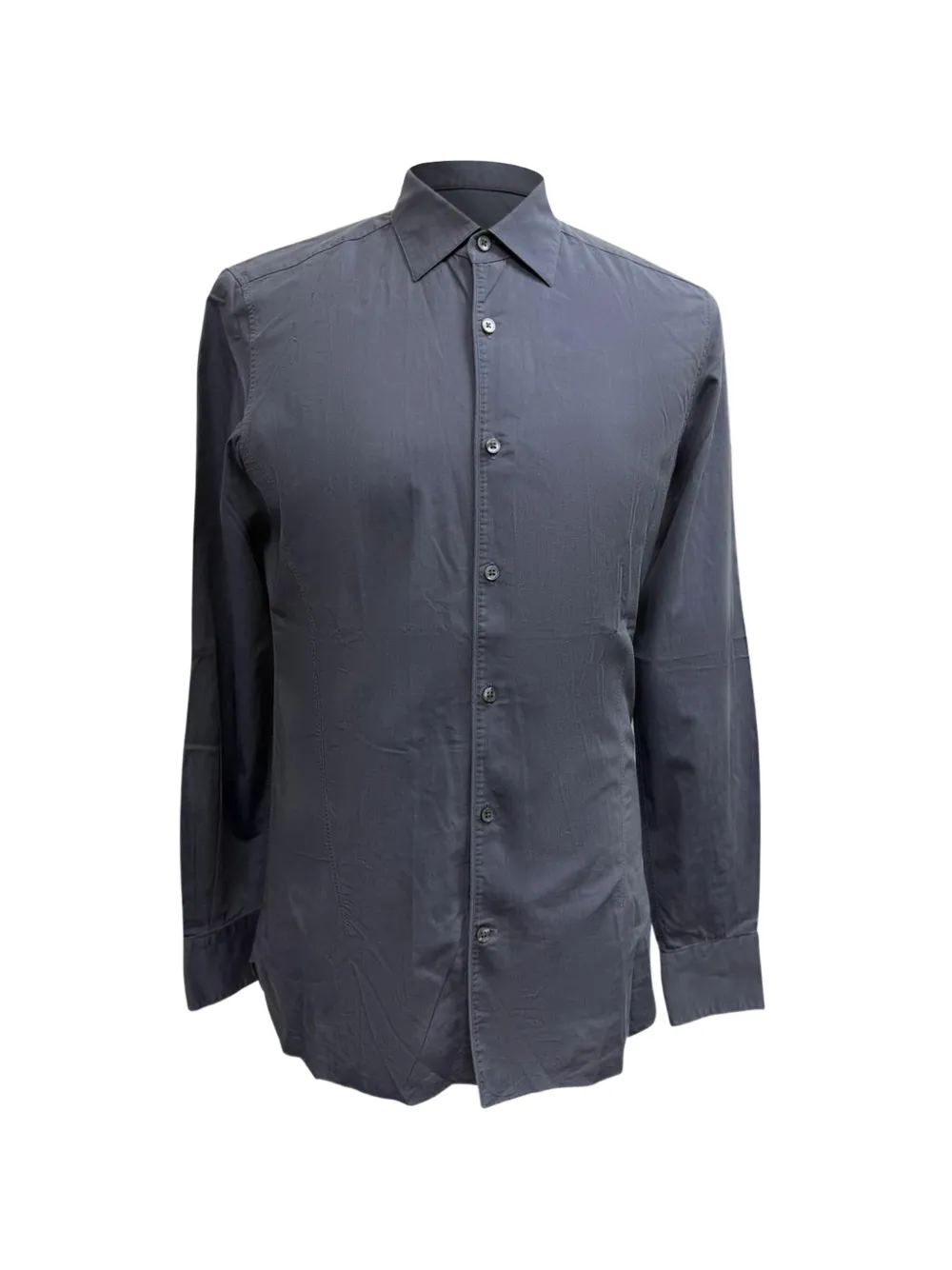 Ermenegildo Zegna Vintage Silver Line button-down shirt - Blu