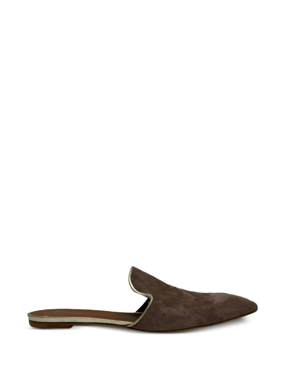 Malone Souliers Marianne pointed-toe mules - Braun