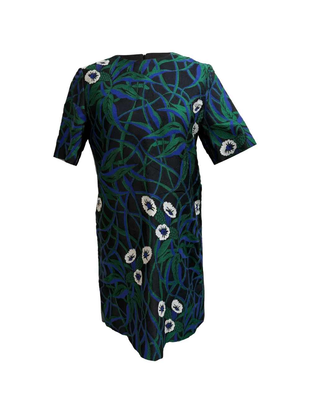 Marni Pre-Owned Printed shift dress - Blu