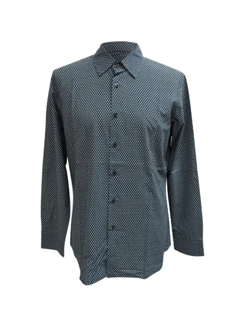 Prada Pre-Owned patterned button-down shirt
