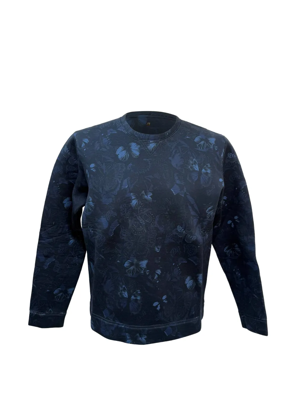Valentino Garavani Pre-Owned Butterfly Rockstud sweater - Blu