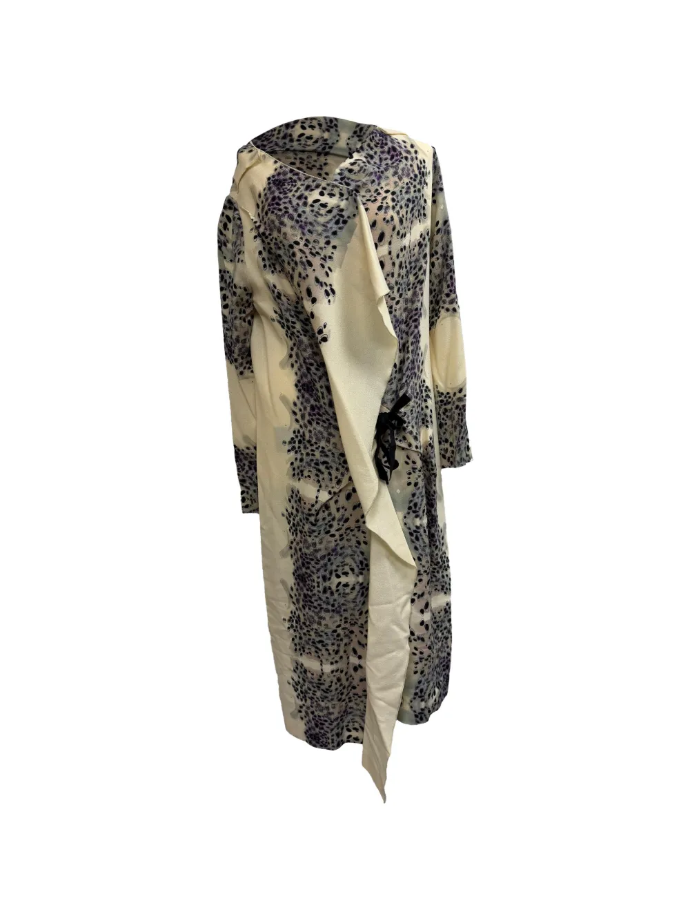Roland Mouret printed draped dress - Toni neutri