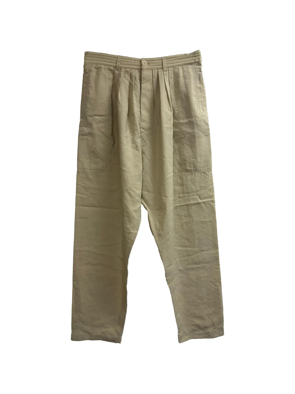 LEMAIRE pleated straight-leg trousers - Toni neutri
