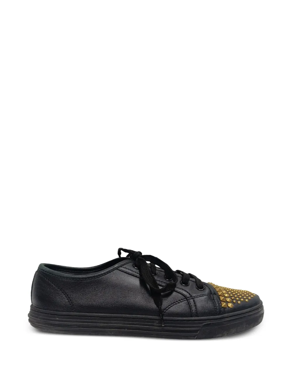Gucci Pre-Owned California studded sneakers - Schwarz
