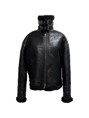 Balenciaga Pre-Owned 2010s フリンジ ライダースジャケット