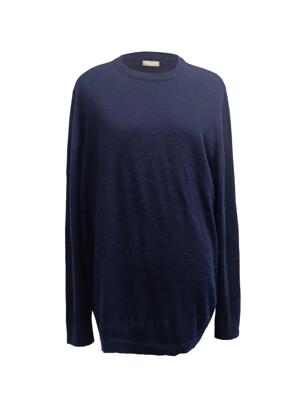 Loro Piana Pre-Owned Knitted round-neck sweater - Blu
