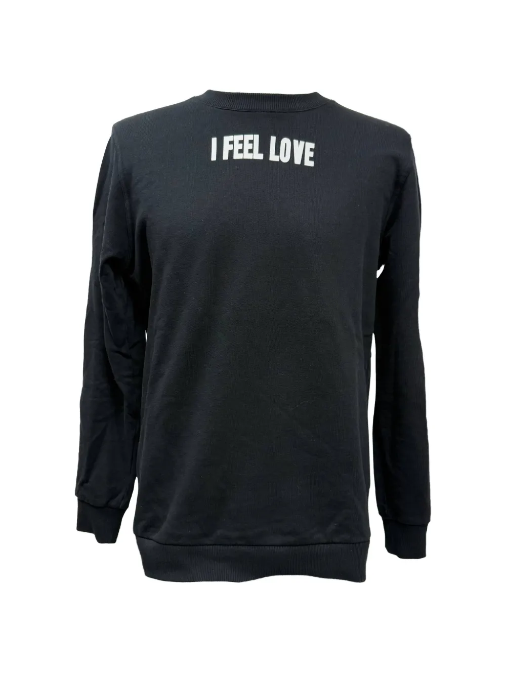 Givenchy Pre-Owned I Feel Love fleece sweater - Nero