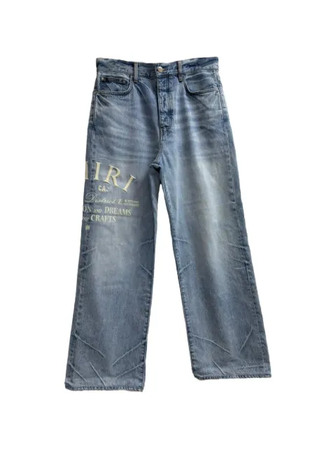 AMIRI Arts District wide-leg jeans