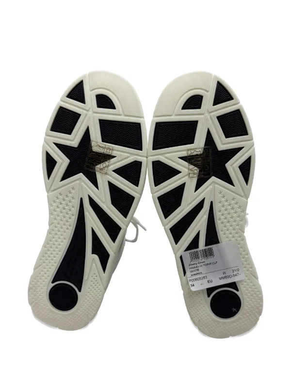 Jimmy Choo Pre-Owned Hawaii High-Top Sneakers | White | FARFETCH