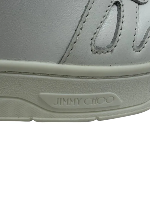 Jimmy Choo Pre-Owned Hawaii High-Top Sneakers | White | FARFETCH