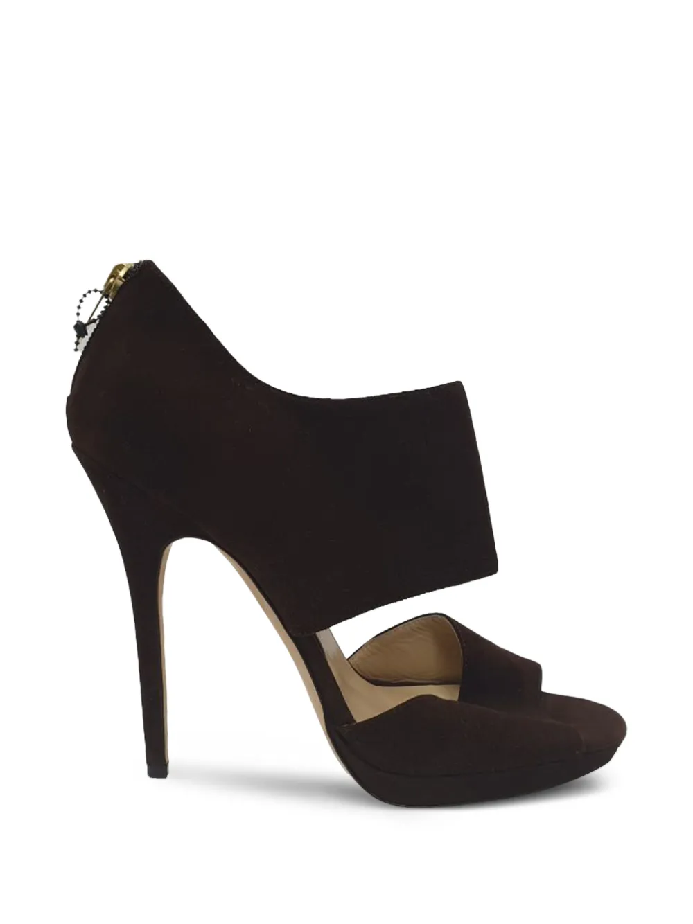 Jimmy Choo Pre-Owned Lagoon open-toe sandals - Marrone