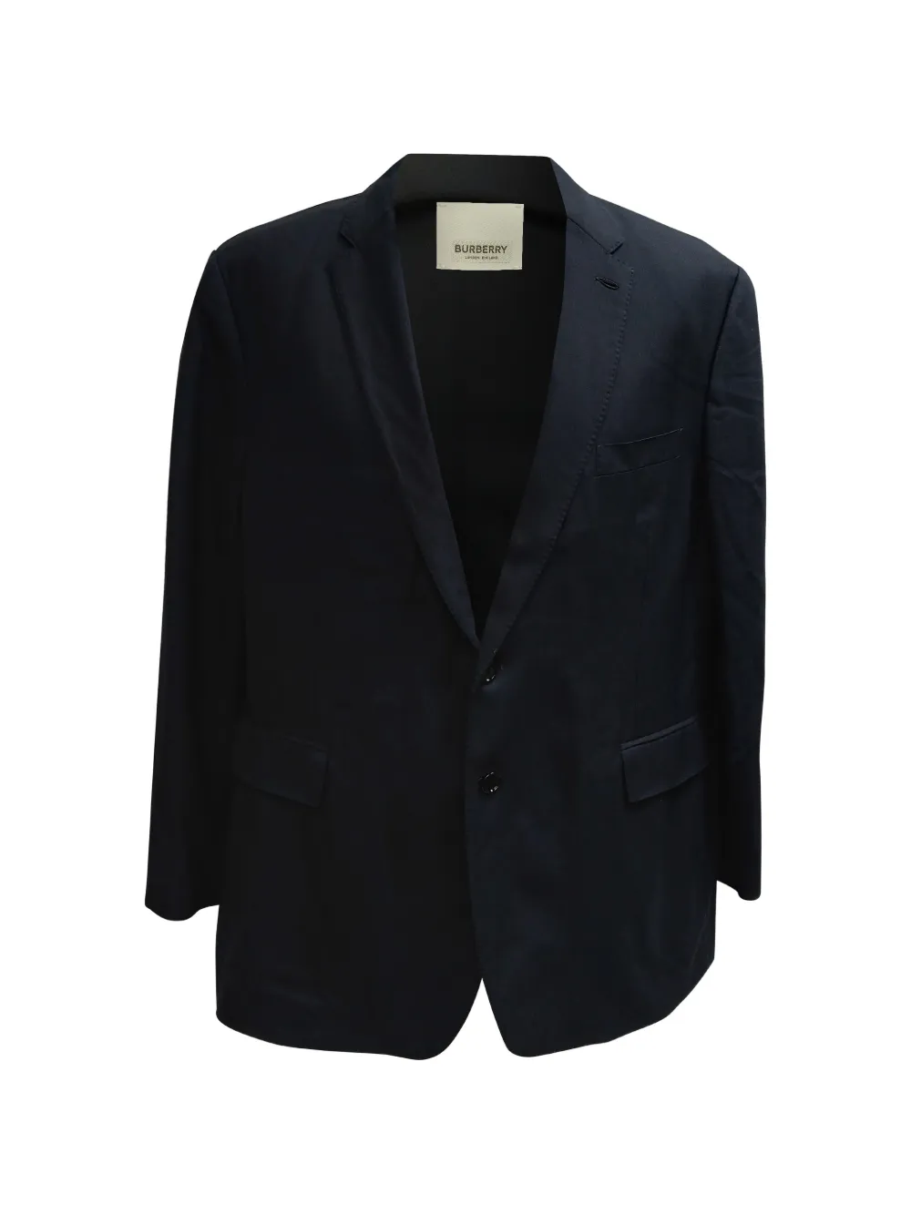 Burberry Pre-Owned Single-breasted pocket blazer - Blau