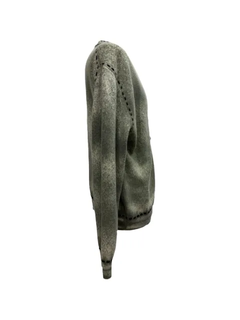 AMIRI Pigmented Spray Print cardigan