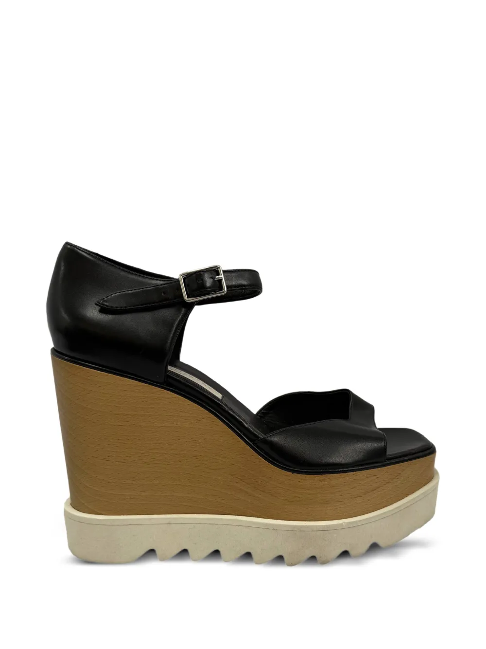 Stella McCartney Pre-Owned Elyse wedge sandals - Schwarz