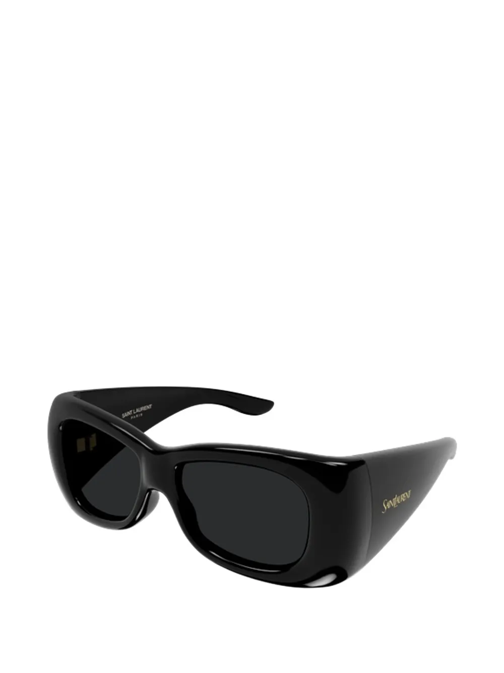 Saint Laurent Eyewear rectangle-frame sunglasses - Schwarz