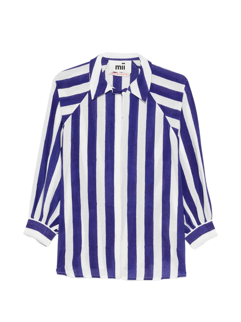 mii Lulu striped shirt - Blau