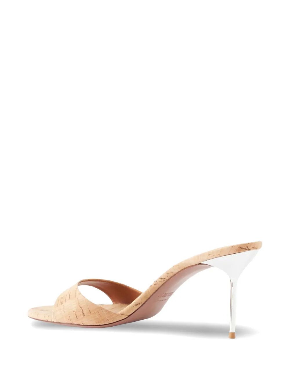 Paris Texas Lidia cork-effect stiletto sandals Beige