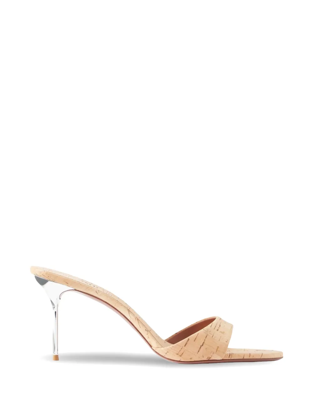 Paris Texas Lidia cork-effect stiletto sandals Beige