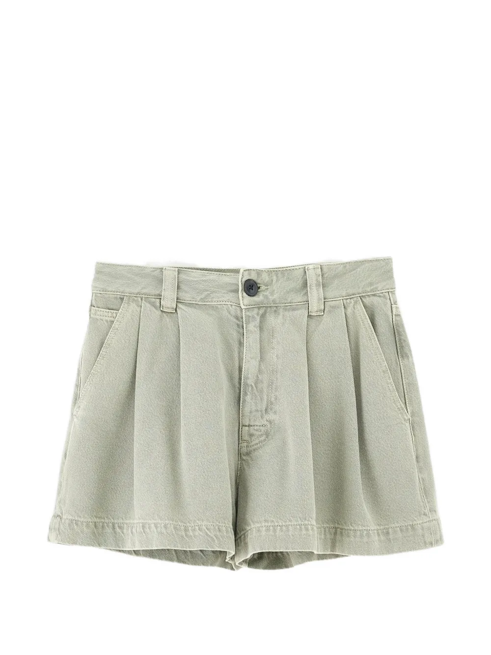 Bellerose Prisma pleated shorts - Green